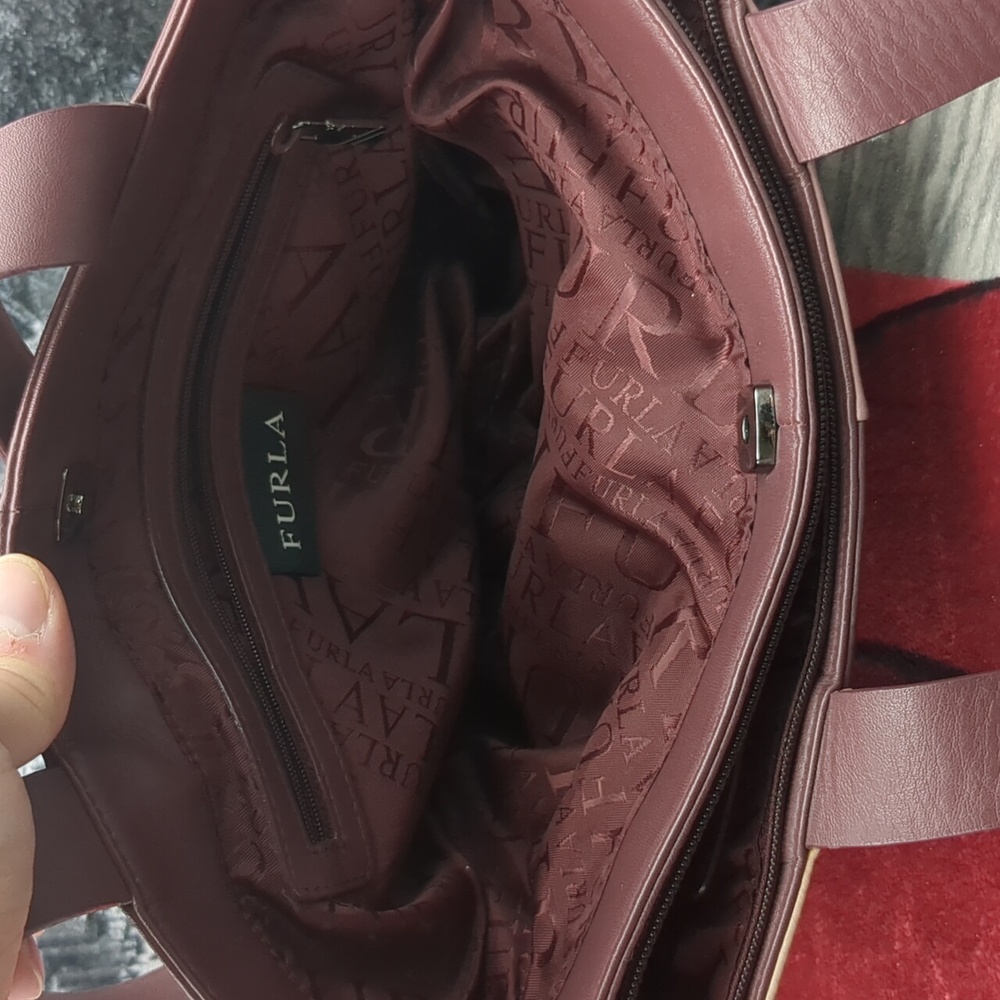 Furla Mauve Shoulder Bag - Picture 16 of 16